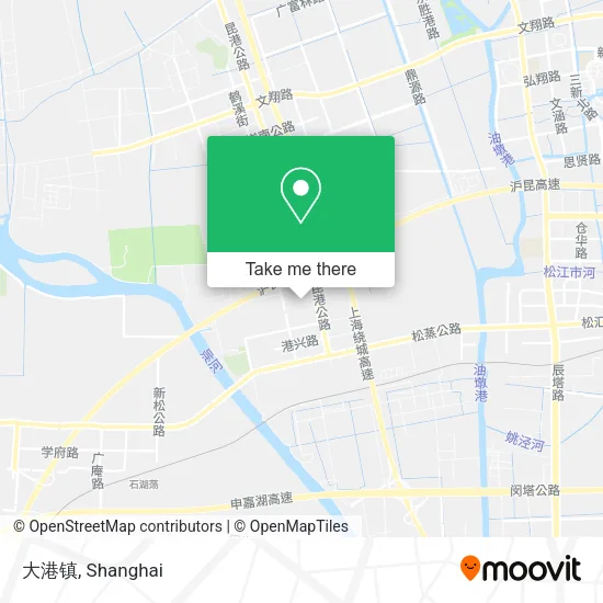 大港镇 map