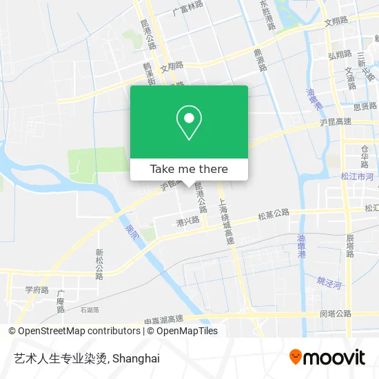 艺术人生专业染烫 map