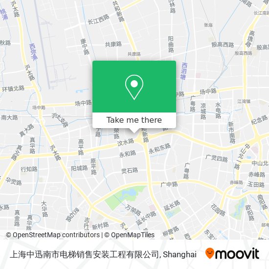 上海中迅南市电梯销售安装工程有限公司 map