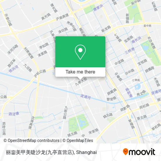 丽鋆美甲美睫沙龙(九亭直营店) map