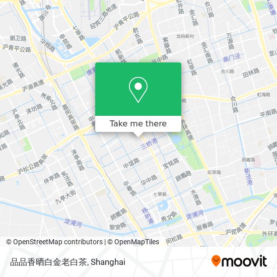 品品香晒白金老白茶 map