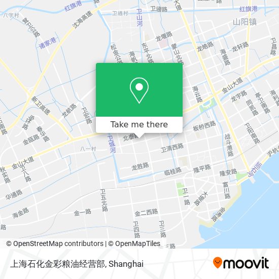 上海石化金彩粮油经营部 map