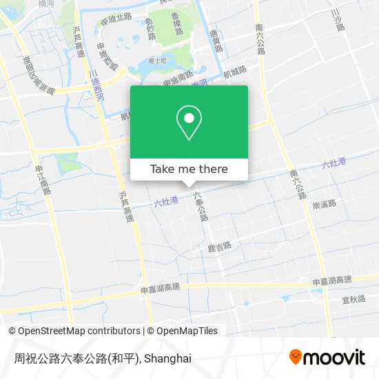周祝公路六奉公路(和平) map