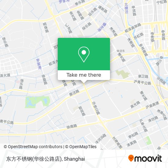 东方不锈钢(华徐公路店) map