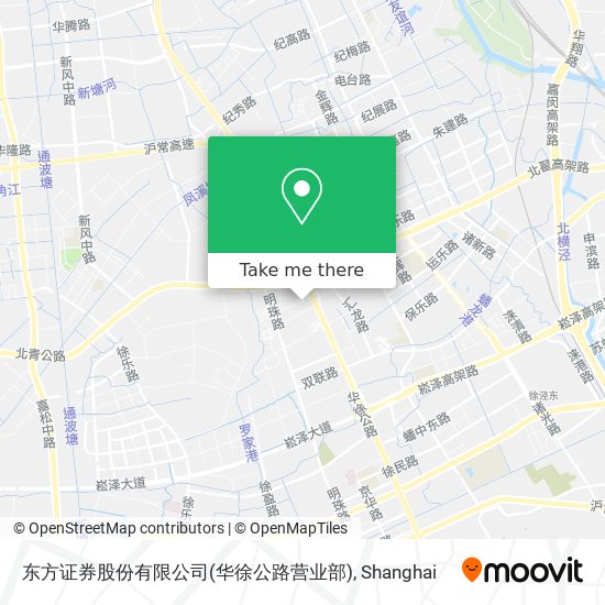 东方证券股份有限公司(华徐公路营业部) map