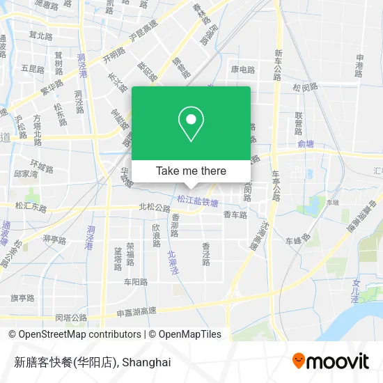 新膳客快餐(华阳店) map