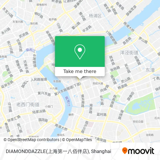 DIAMONDDAZZLE(上海第一八佰伴店) map