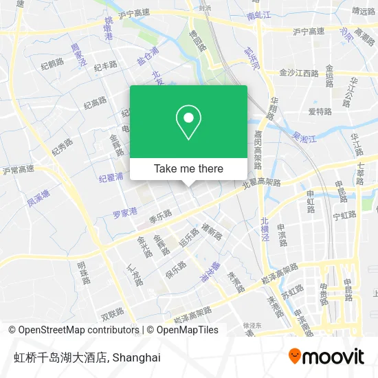 虹桥千岛湖大酒店 map