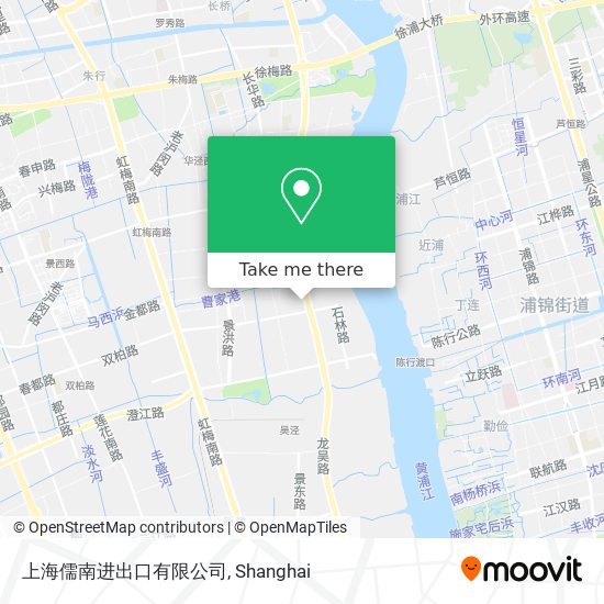 上海儒南进出口有限公司 map