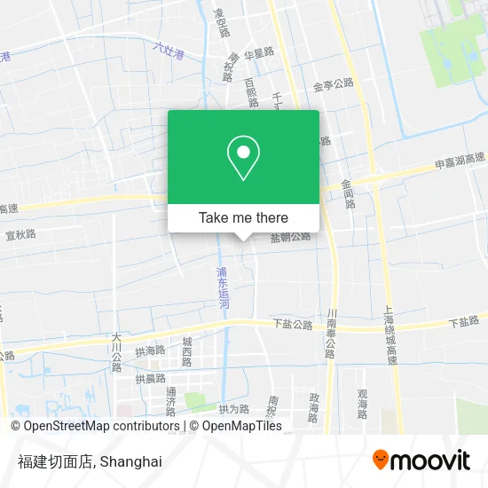 福建切面店 map