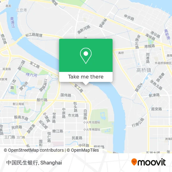 中国民生银行 map