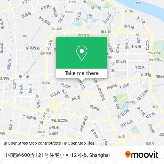 国定路600弄121号住宅小区-12号楼 map