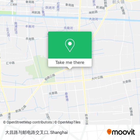 大昌路与邮电路交叉口 map