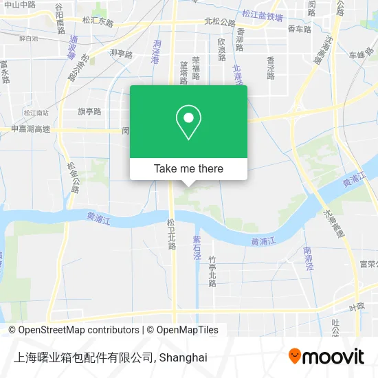 上海曙业箱包配件有限公司 map