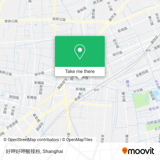 好呷好呷酸辣粉 map