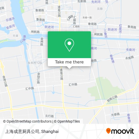 上海成意厨具公司 map