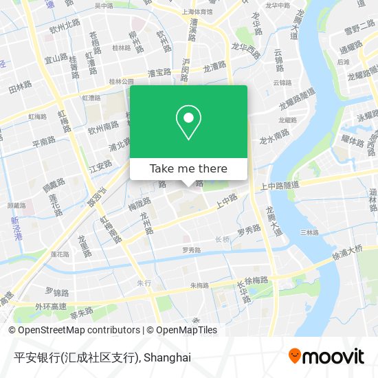 平安银行(汇成社区支行) map