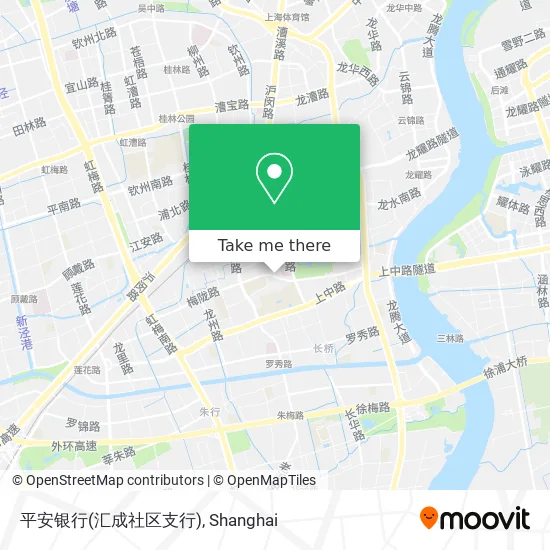 平安银行(汇成社区支行) map