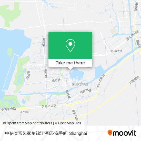 中信泰富朱家角锦江酒店-洗手间 map