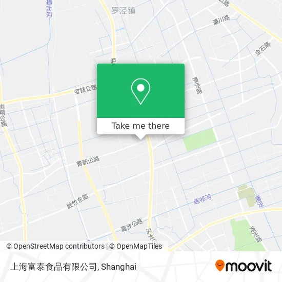 上海富泰食品有限公司 map