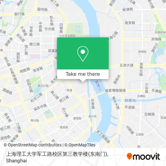 上海理工大学军工路校区第三教学楼(东南门) map