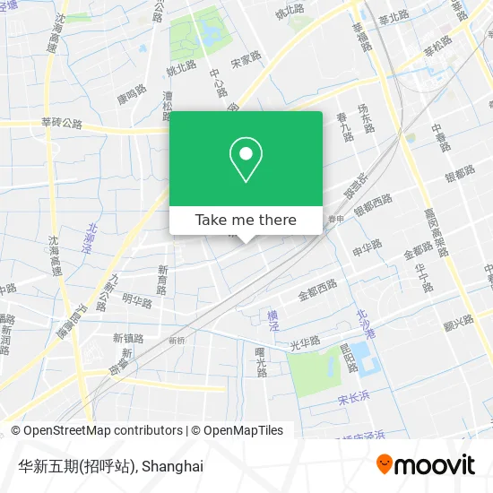 华新五期(招呼站) map
