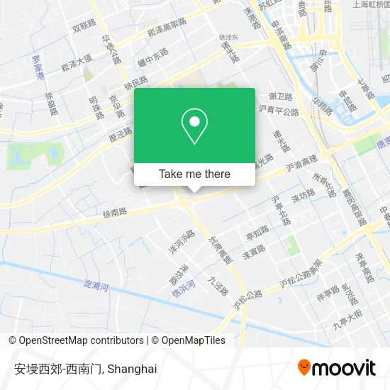 安墁西郊-西南门 map
