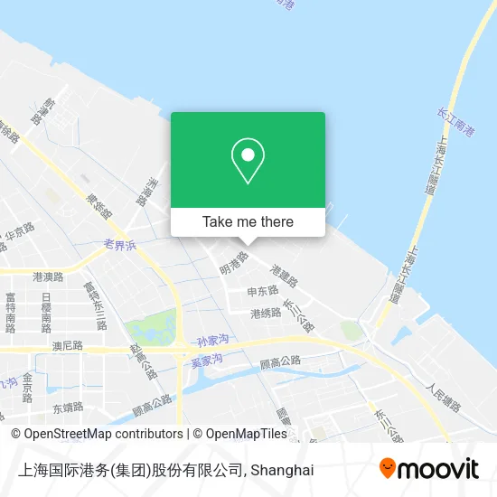 上海国际港务(集团)股份有限公司 map