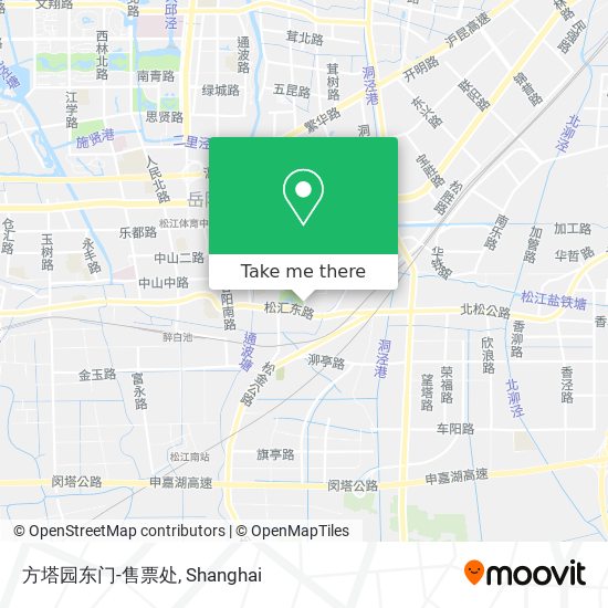 方塔园东门-售票处 map