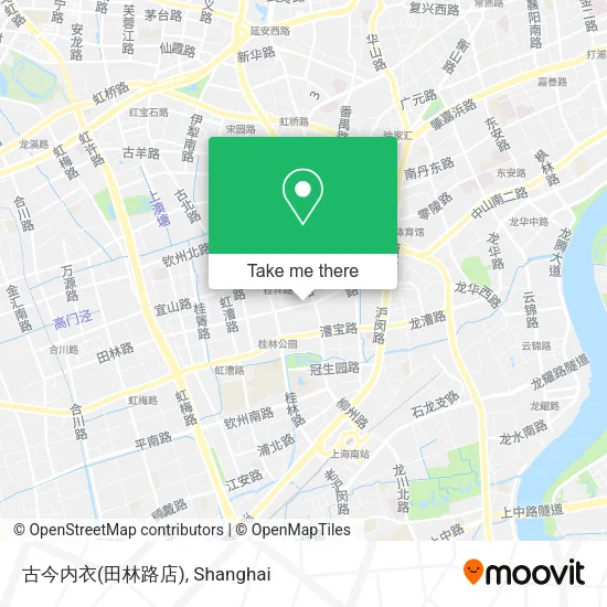 古今内衣(田林路店) map