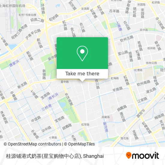 桂源铺港式奶茶(星宝购物中心店) map