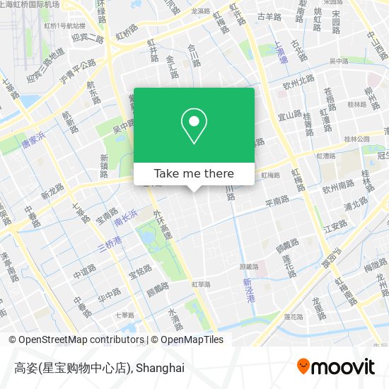高姿(星宝购物中心店) map