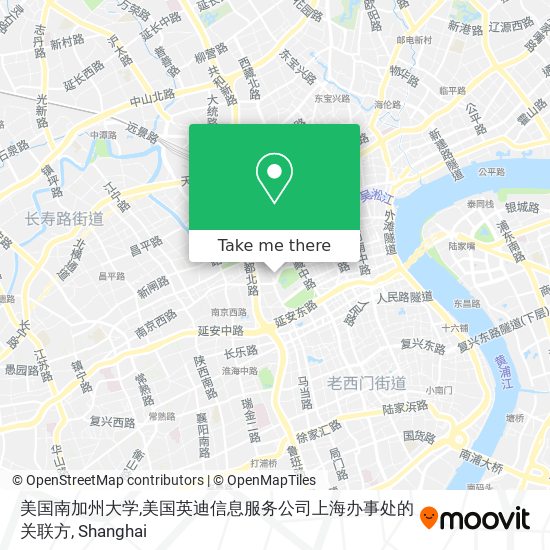 美国南加州大学,美国英迪信息服务公司上海办事处的关联方 map