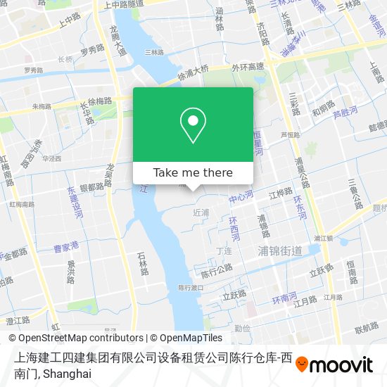 上海建工四建集团有限公司设备租赁公司陈行仓库-西南门 map