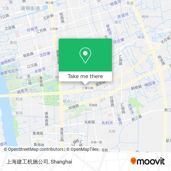 上海建工机施公司 map