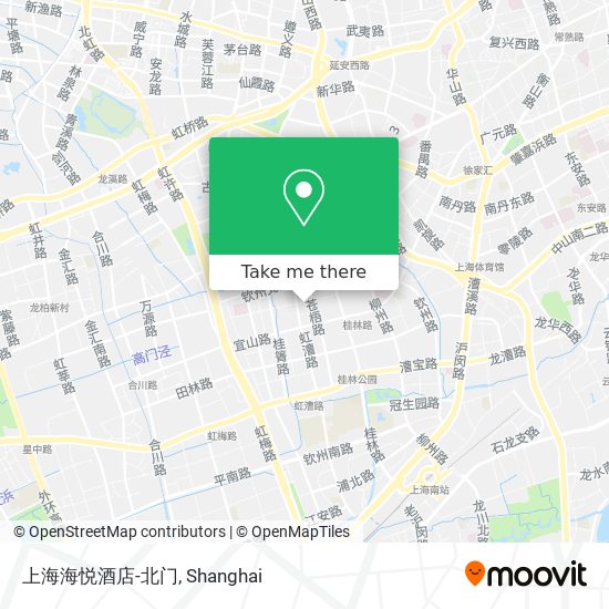 上海海悦酒店-北门 map