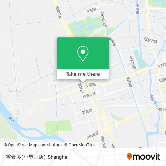 零食多(小昆山店) map