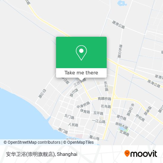 安华卫浴(崇明旗舰店) map