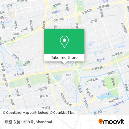 康桥东路1388号 map