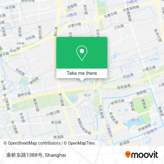 康桥东路1388号 map