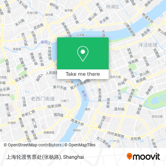 上海轮渡售票处(张杨路) map