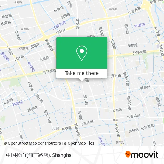 中国拉面(浦三路店) map