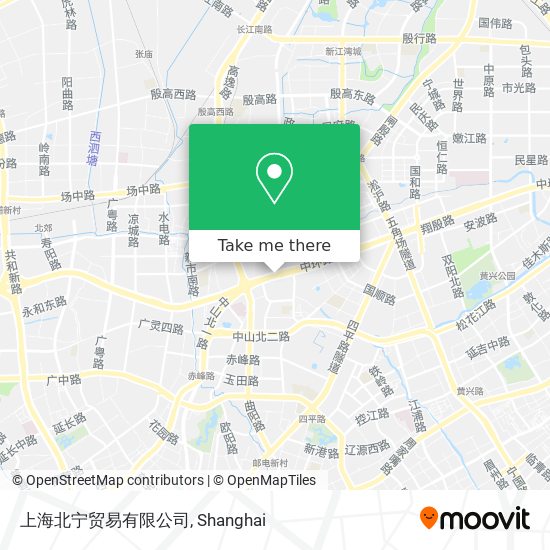 上海北宁贸易有限公司 map