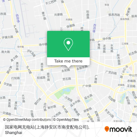 国家电网充电站(上海静安区市南变配电公司) map