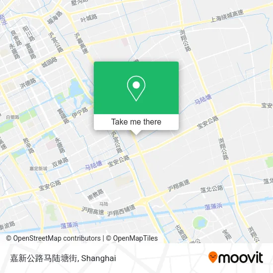 嘉新公路马陆塘街 map