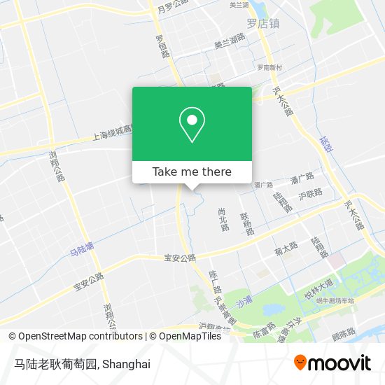 马陆老耿葡萄园 map