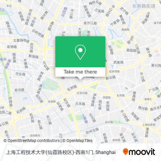 上海工程技术大学(仙霞路校区)-西南1门 map