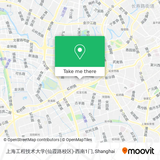 上海工程技术大学(仙霞路校区)-西南1门 map