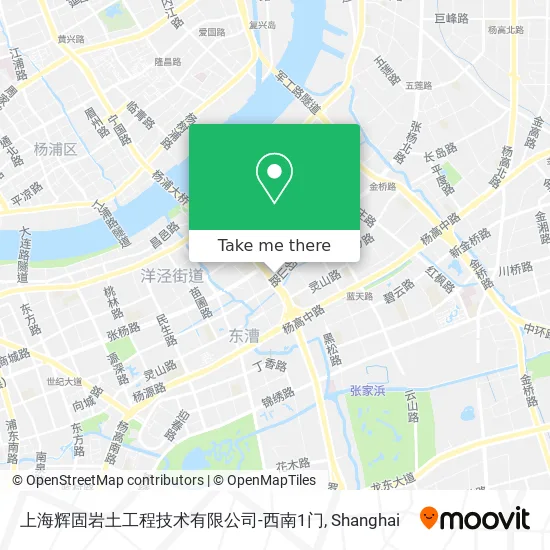 上海辉固岩土工程技术有限公司-西南1门 map