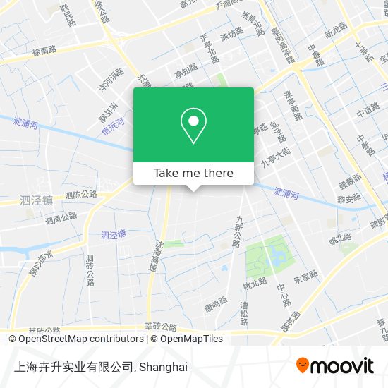 上海卉升实业有限公司 map